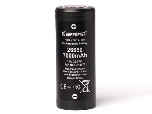 Keeppower 26650 7000mah max - keeppower,